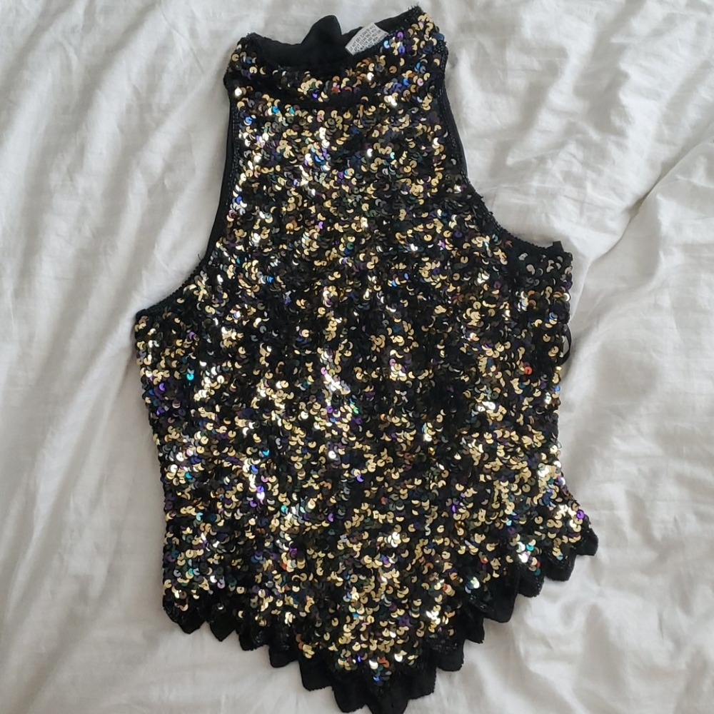 Vintage Sequin Top